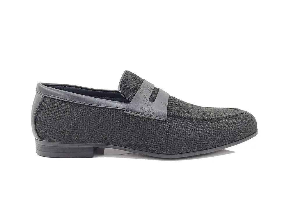 Men’s Everyday Penny Loafer with Leather Detailing