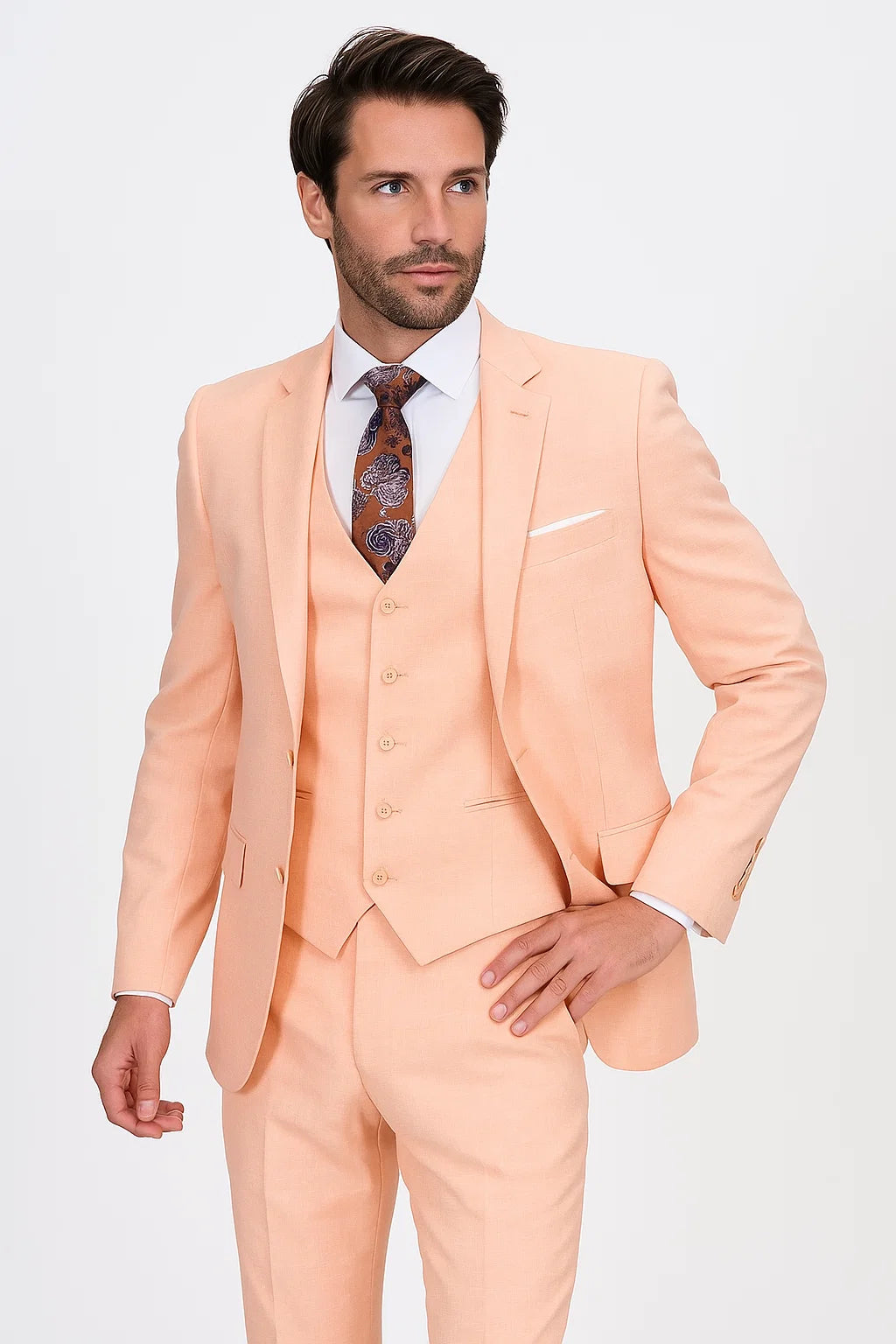 Light Orange Blush Color