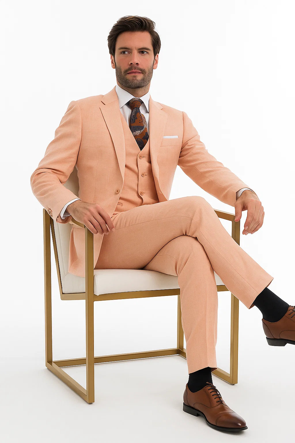 Light Orange Blush Color