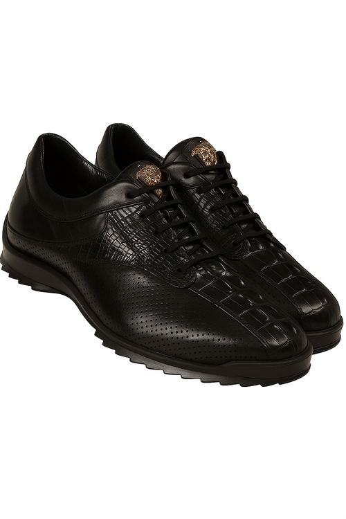 Sneaker Casual Cola Negro