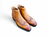 Men’s Lug Sole Wingtip Chelsea Boot