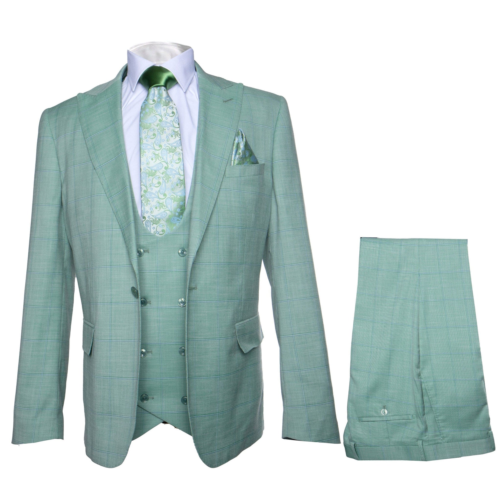 ROSSI MAN SLIM FIT 3 PIECE SUIT MAX RM1821 main image 1