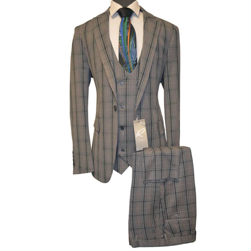 Rossiman Suits For Sale - Mens Designer Suit - Fashion Suits - Fancy Grey Suits