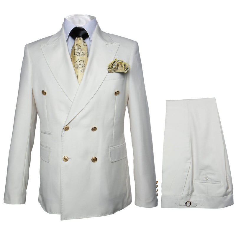 Rossi Man Milano RM1770 – Men's Modern Slim Fit 3-Piece Suit | Formal