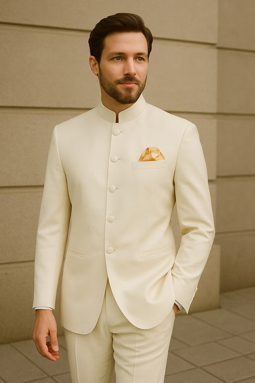 ivory-button-up-suit-for-men