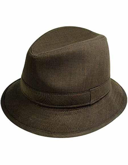 Mens Dress Hat Mens Brown New Style Bucket Hat