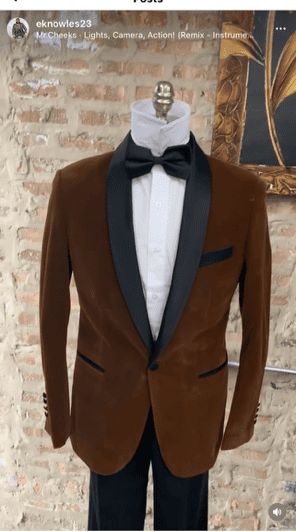 Mens Brown Velvet Tuxedo with Black Satin Shawl Lapel – One Button Formal Suit Jacket