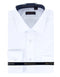 Mens Slim Fit Dress Shirt in White