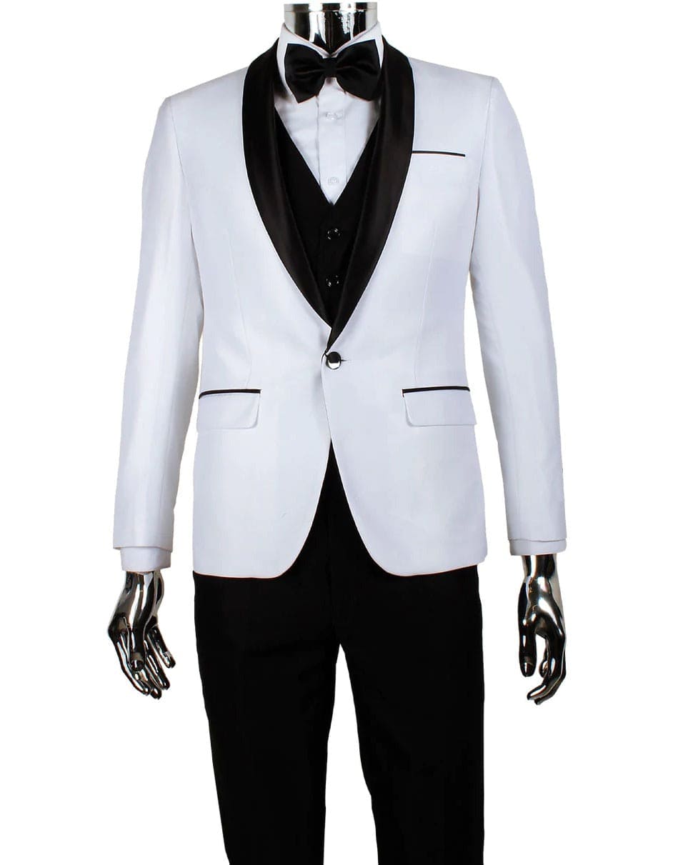 White Prom Suit - White Prom Tuxedo - White Suit
