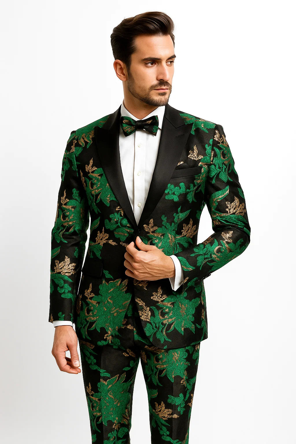 Mens Light Green Suit - Neon Green Suit