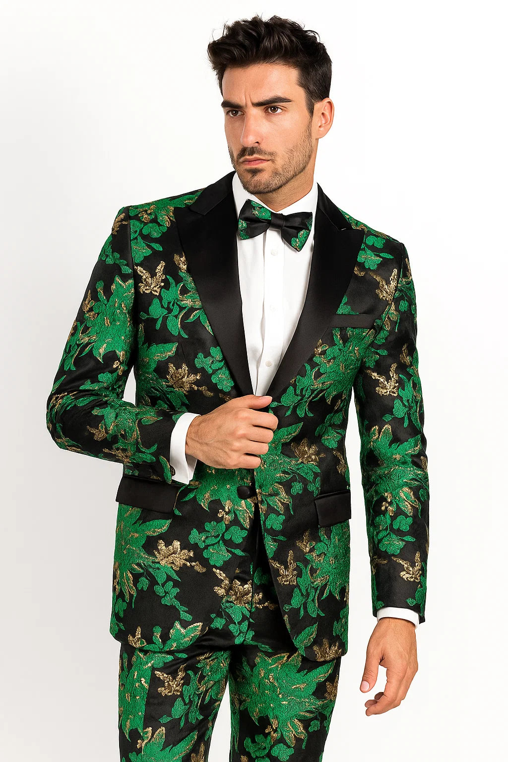Mens Light Green Suit - Neon Green Suit