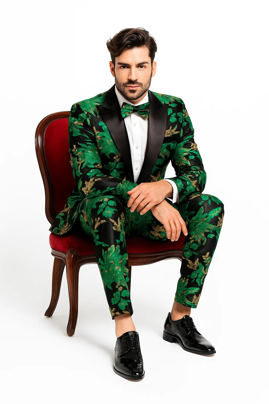 Mens Light Green Suit - Neon Green Suit