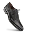 Mezlan Mens Shoes Black Leather Oxford Postdam
