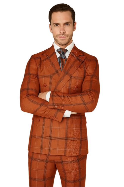 Rossiman Suits For Sale - Mens Designer Suit - Fashion Suits - Fancy Khaki Suits