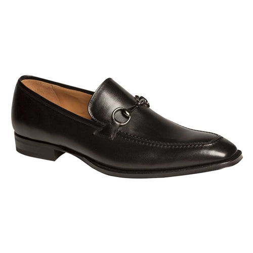 Mezlan Tours Black Calfskin Loafers – Horsebit Slip-On Dress Shoes (Size 10.5 Last Call)