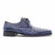Mezlan Navy Blue Croco Shoes Oxford Lace-up Anderson