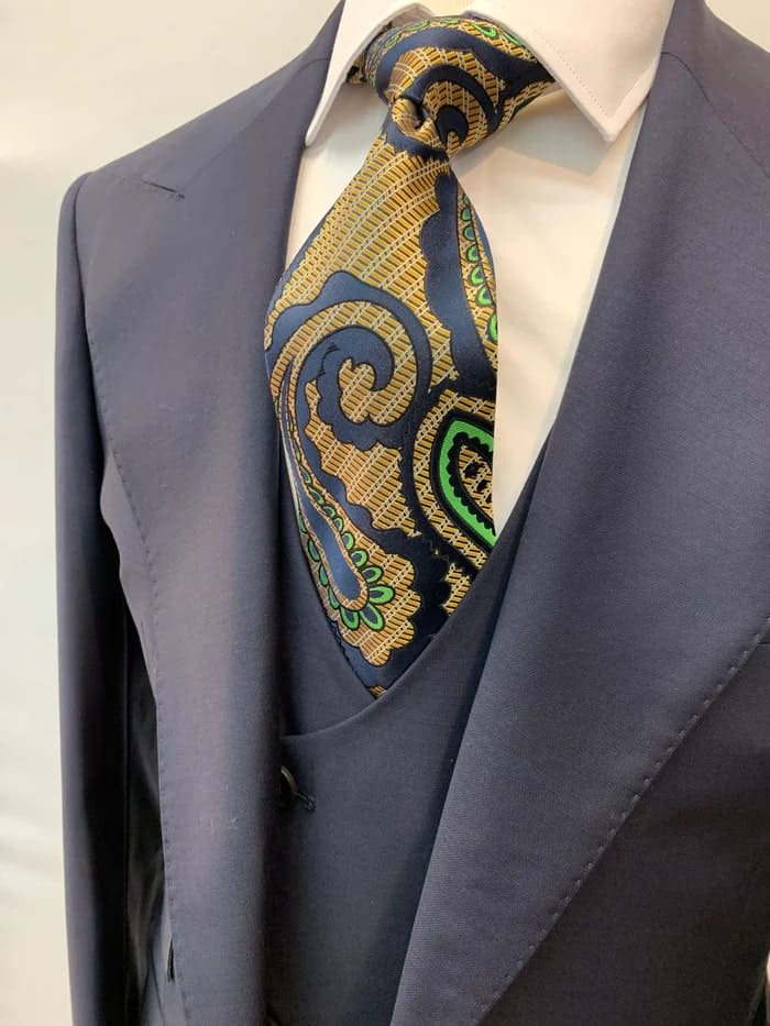 Rossi Man Suit - Tan Gray Black Navy Camel French Blue Suit