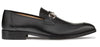 Men's Black Ornament Loafers by Mezlan – Hand-Finished Calfskin Slip-Ons, Made in Spain