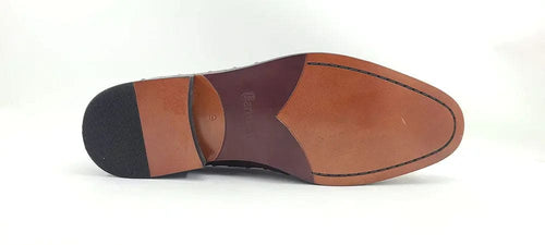 Carrucci Ostrich Texture Calfskin Slip-On Loafer