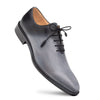 Men's Barbaro Grey/Black Two-Tone Oxford Shoes by Mezlan – Handcrafted Calfskin, Made in Spain
