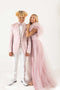 Western Suit - Trajes Para Hombres - Cowboy Formal Attire - Trajes De Novio - Pink