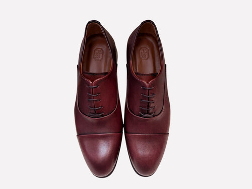 P0005222 -Paris Captoe- Burgundy