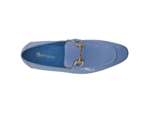 Men’s Patent Leather Horsebit Loafers – Sleek Slip-On Dress Shoes