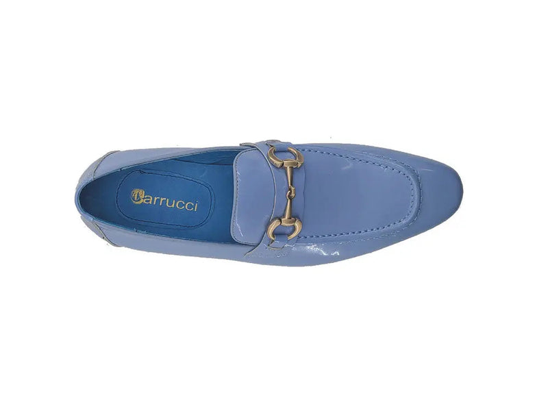 Carrucci Patent Leather Horse Bit Loafer