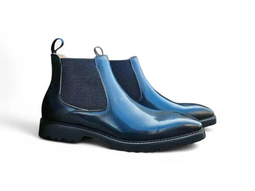 Patina Chelsea Boot Lug Sole Carrucci