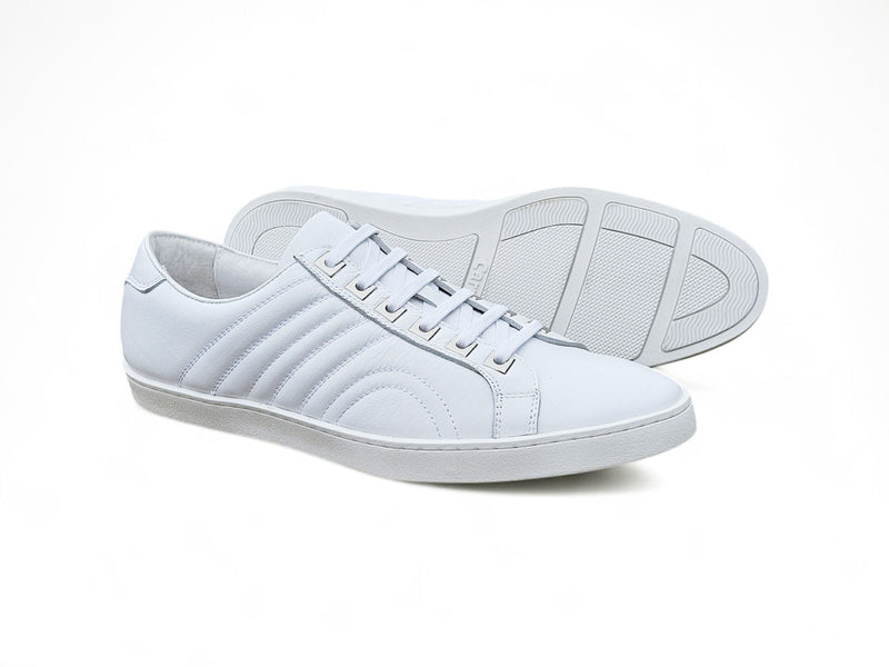 Carrucci Primo Hand Burnished Leather Sneakers
