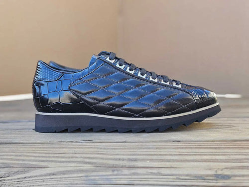 Quilted Leather Sneaker