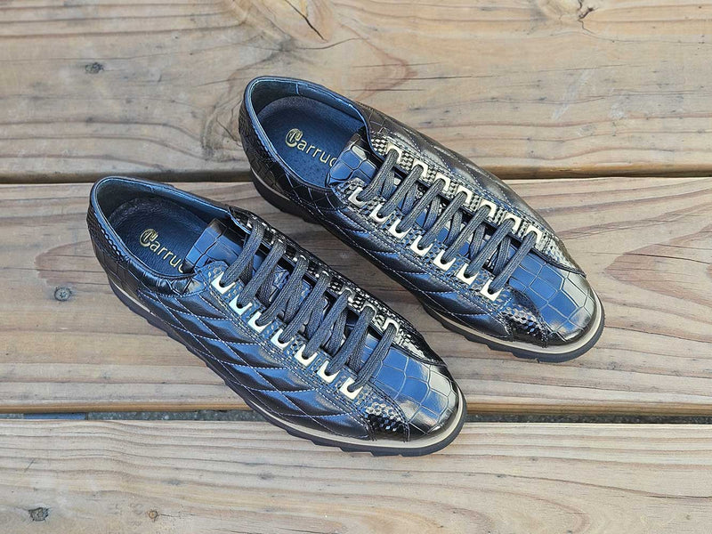 Carrucci Quilted Leather Sneaker