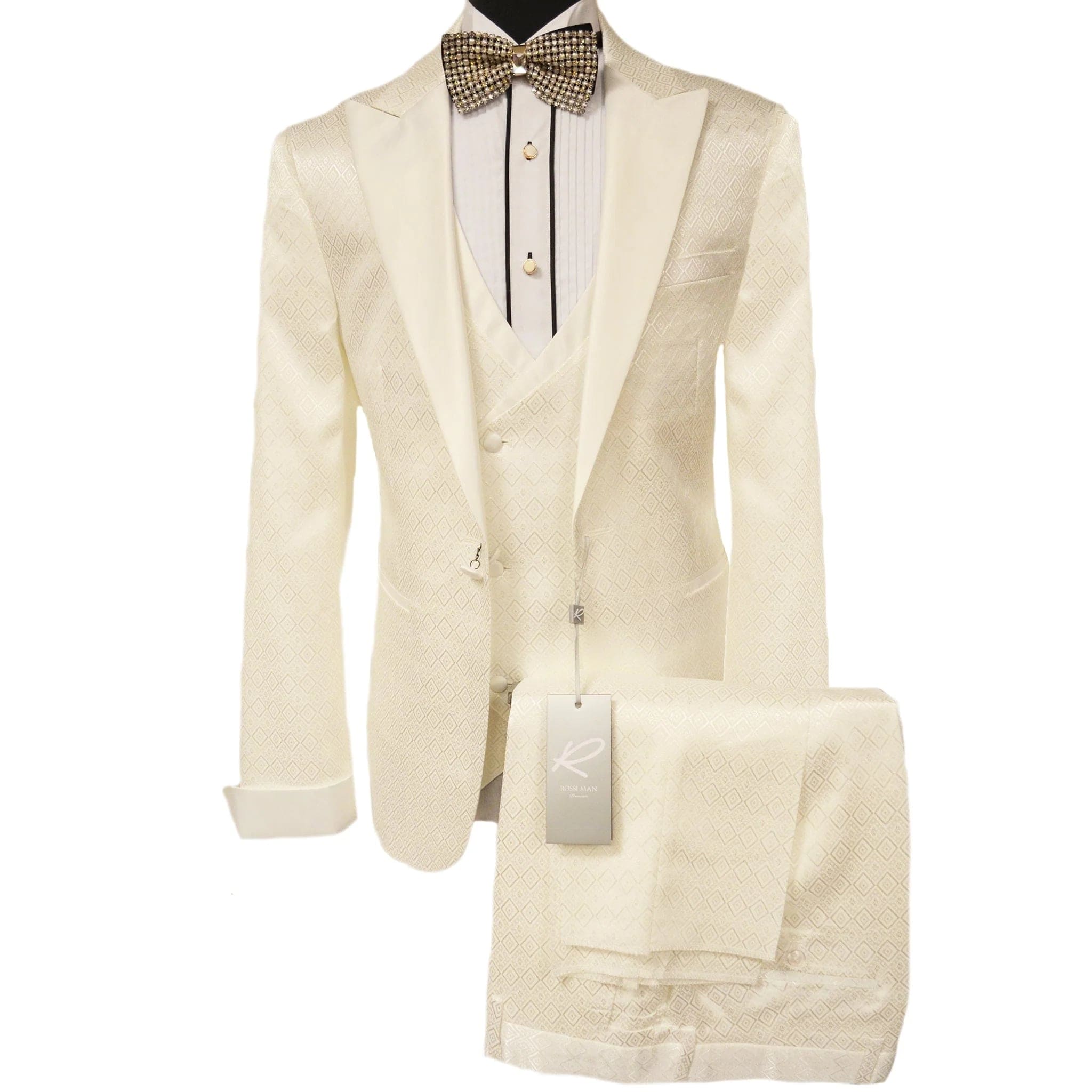 Rossiman Suits For Sale - Mens Designer Suit - Fashion Suits - Fancy 2 Piece Black Suits