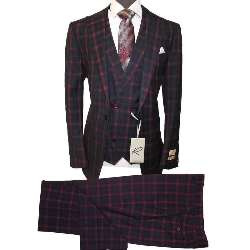 Rossiman Suits For Sale - Mens Designer Suit - Fashion Suits - Fancy Indigo Suits