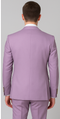 Rossi Man MAX RM1378 Slim Fit 3-Piece Suit – Sophisticated Solid Lavender Suit for Men