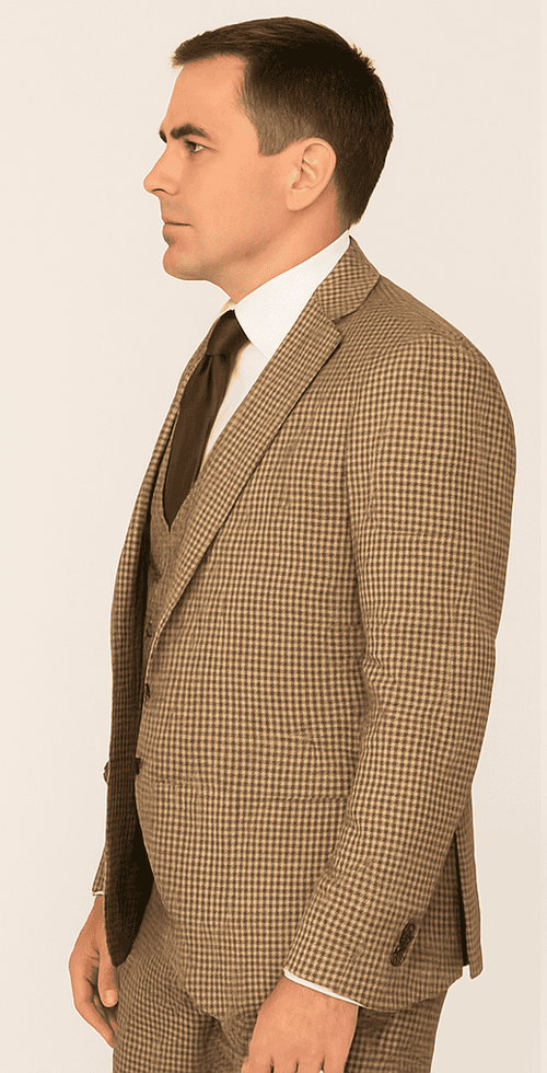 Rossi Man MAX RM1839 Slim Fit 3-Piece Suit – Stylish Formalwear for Men