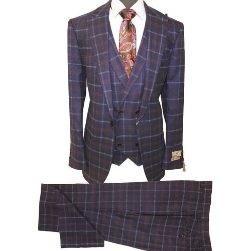 Rossiman Suits For Sale - Mens Designer Suit - Fashion Suits - Fancy Indigo Suits