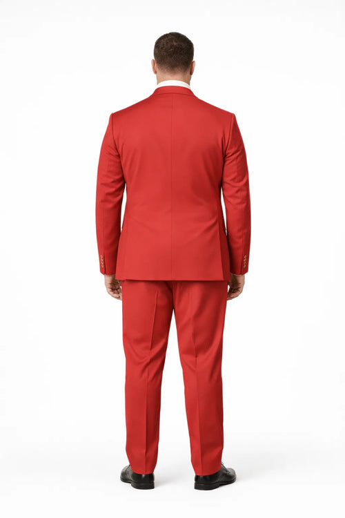 Red Mens Suit