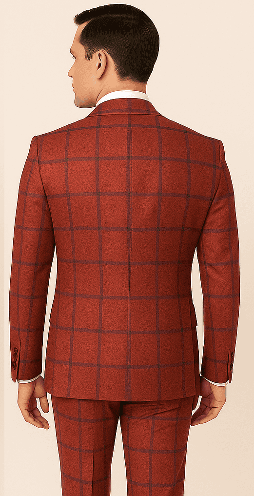 Rossi Man Max RM1842 – Slim Fit 3-Piece Formal Suit for Men