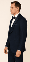 Rossi Man RM1252 – Men's 3-Piece Smoking Style Tuxedo for Elegant Evenings