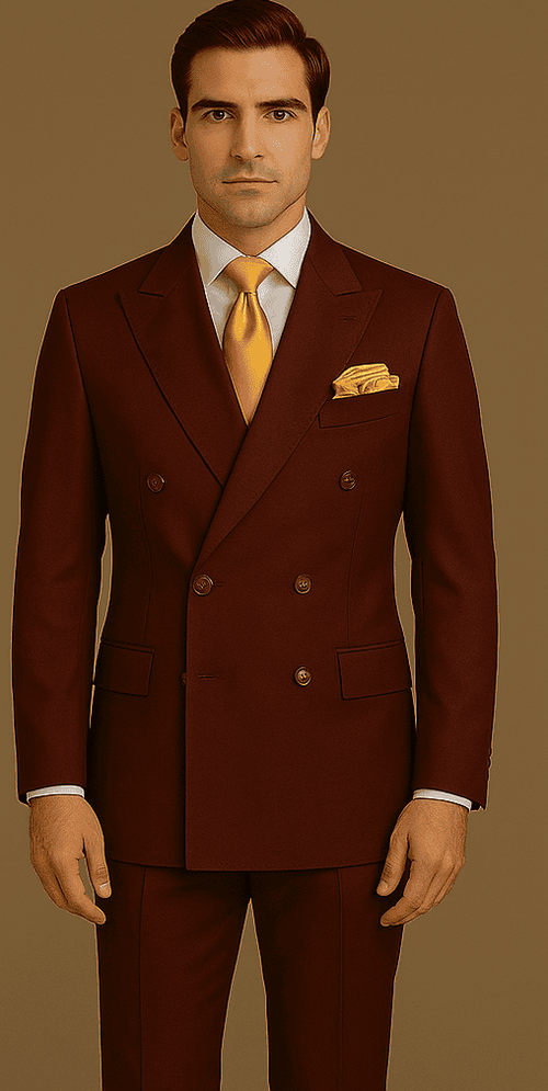Rossi Man Milano RM1174 – Modern Fit Business Suit for Men | Professional & Stylish Attire
