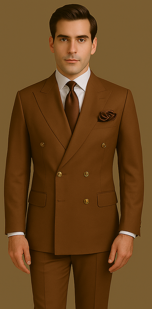 Rossi Man Milano RM1373 – Men's Slim Fit 3-Piece Suit | Modern Formal