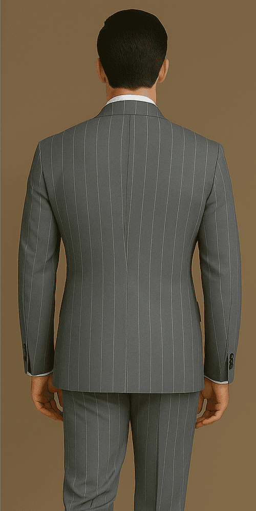 Rossi Man Milano RM1726 – Men's Modern Fit 3-Piece Suit | Stylish Formal