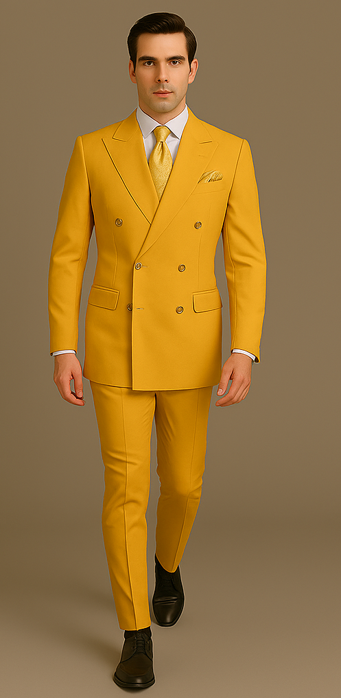 Rossi Man Milano RM1772 – Men's Tailored 3-Piece Suit | Modern Formal Wear Set