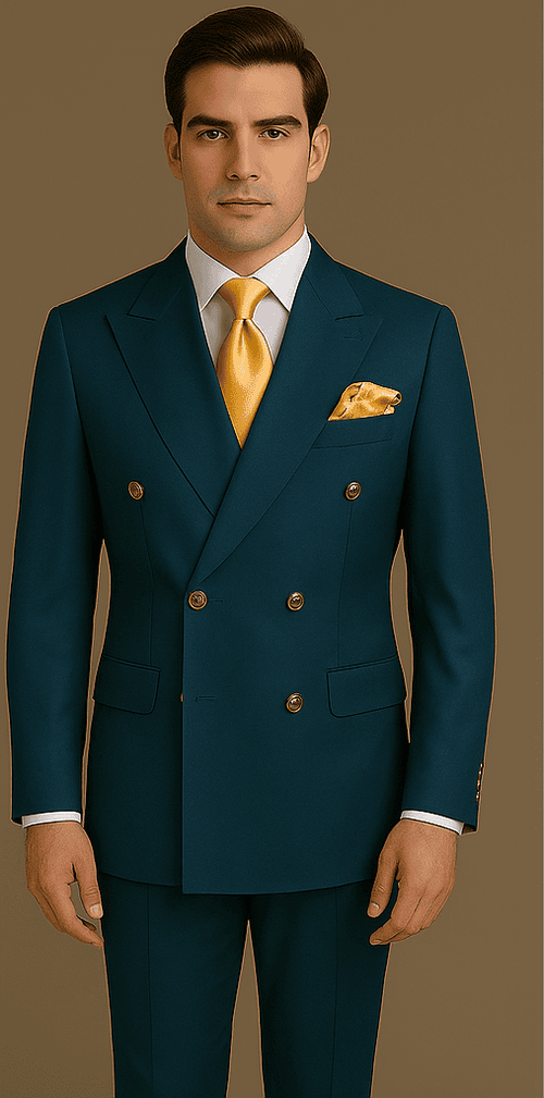 Rossi Man Milano RM1773 – Men's Tailored Slim Fit Suit | Elegant Modern Formalwear