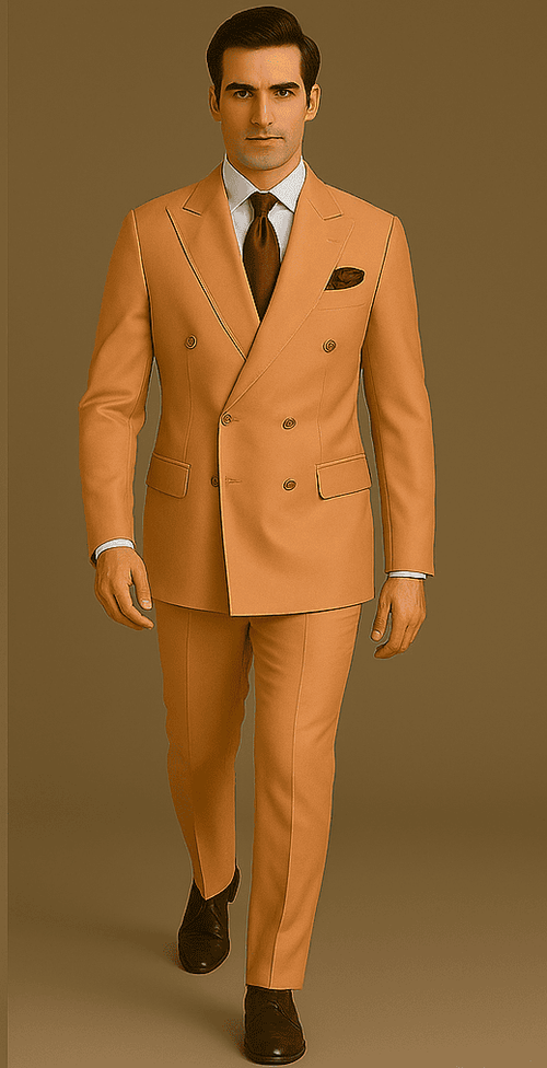 Rossi Man Milano RM1774 – Men's Modern Fit 3-Piece Suit | Stylish Formal Outfit