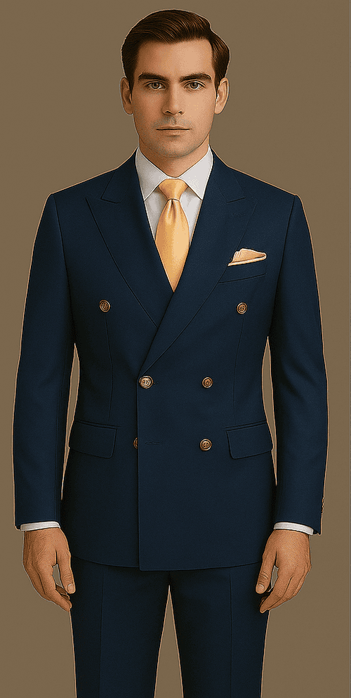 Rossi Man RM1102 – Milano Collection Modern Fit Suit for Men | Stylish Formal Wear