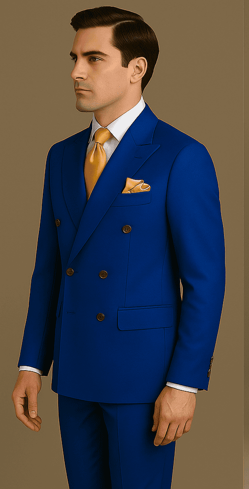 Rossi Man RM1375 – Milano Series Modern 3-Piece Suit for Men
