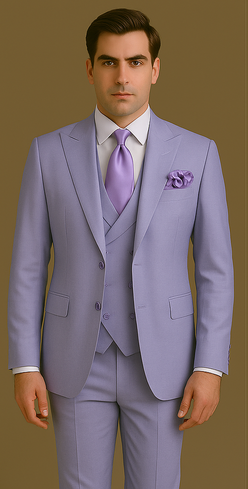Rossi Man RM1396 – Paul Collection Elegant Formal Suit for Men | Tailored Style