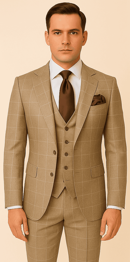 Rossi Man Tom RM1852 – Stylish Men's Tailored Suit for Formal Wear